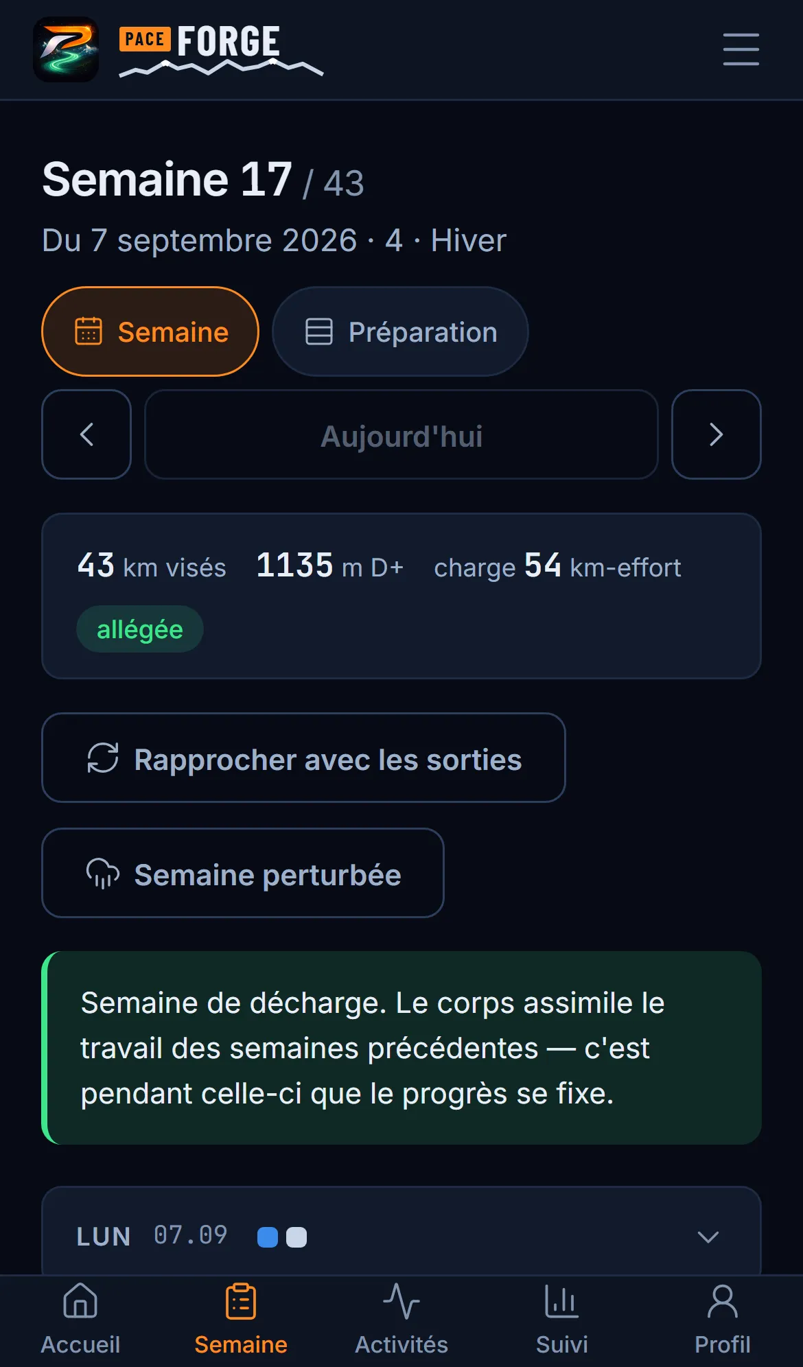 La semaine